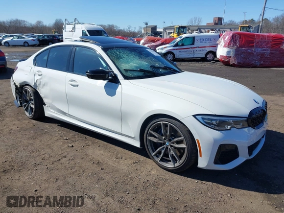 2020 BMW 3 Series M340i z VIN WBA5U7C02LA234487, wystawiony jako IAAI lot #41816831 z przebiegiem 27 562 mil mil oraz . Historia ofert i sprzedaży dostępna na DreamBid. Obrazek 1.