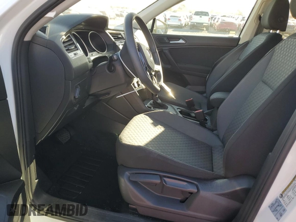 2021 Volkswagen Tiguan S with VIN 3VV1B7AX5MM022938, listed as a Copart auction lot 46370535 with 49,559 mi miles and Salvage Title. Bid and sale history available at DreamBid. Image 7.