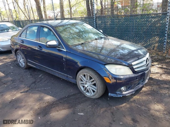 2009 Mercedes-Benz C-Class 3.0L Sport with VIN WDDGF54X19R074723, listed as a IAAI auction lot 42006997 with 149,700 mi miles. Bid and sale history available at carsss.com. Image 1.