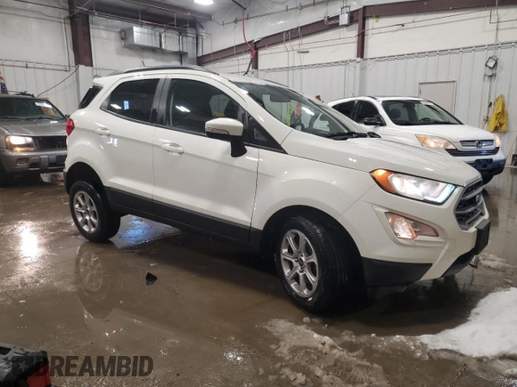 2019 Ford EcoSport SE with VIN MAJ6S3GL4KC289865, listed as a Copart auction lot 45503515 with 54,994 mi miles and Non Repairable. Bid and sale history available at carsss.com. Image 4.
