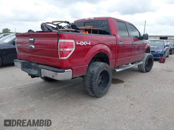 2013 Ford F-150 XL with VIN 1FTFW1EF3DKG24039, listed as a IAAI auction lot 42118841 with 142,370 mi miles and . Bid and sale history available at carsss.com. Image 4.