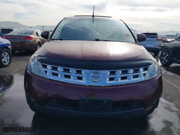 2005 Nissan Murano SL with VIN JN8AZ08W85W435151, listed as a IAAI auction lot 41077675 with 142,629 mi miles. Bid and sale history available at carsss.com. Image 12.