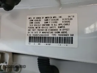 2016 Acura TLX Technology z VIN 19UUB2F52GA009069, wystawiony jako Copart lot #52041485 z przebiegiem 121 561 mil mil oraz Szkoda całkowita • Salvage title. Historia ofert i sprzedaży dostępna na DreamBid. Obrazek 15.
