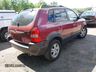 2006 Hyundai Tucson GLS with VIN KM8JN72D16U377349, listed as a IAAI auction lot 42210073 with Not Provided miles and . Bid and sale history available at DreamBid. Image 4.