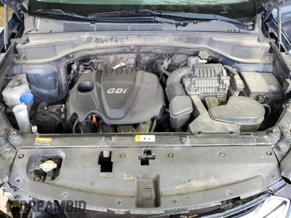 2013 Hyundai Santa Fe Sport z VIN 5XYZT3LB4DG066872, wystawiony jako Copart lot #55295525 z przebiegiem 178 269 mil mil oraz Szkoda całkowita • Salvage title. Historia ofert i sprzedaży dostępna na DreamBid. Obrazek 12.