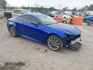 2021 Lexus RC with VIN JTHGZ5BC8M5023297, listed as a IAAI auction lot 41506255 with 60,011 mi miles. Bid and sale history available at carsss.com. Image 1.