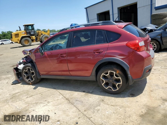 2014 Subaru Crosstrek Premium with VIN JF2GPAVC1E8240803, listed as a Copart auction lot 61283145 with Not provided miles and Salvage title. Bid and sale history available at DreamBid. Image 2.