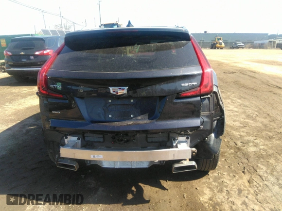 2023 Cadillac XT4 AWD Premium Luxury with VIN 1GYFZDR41PF106391, listed as a IAAI auction lot 41754756 with 25,499 mi miles and . Bid and sale history available at carsss.com. Image 16.