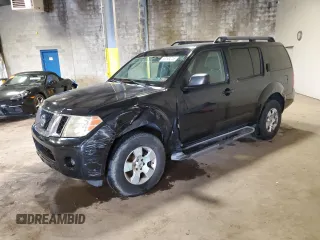 2009 Nissan Pathfinder S with VIN 5N1AR18B09C607738, listed as a Copart auction lot 58293275 with 144,439 mi miles and Salvage title. Bid and sale history available at DreamBid. Image 1.