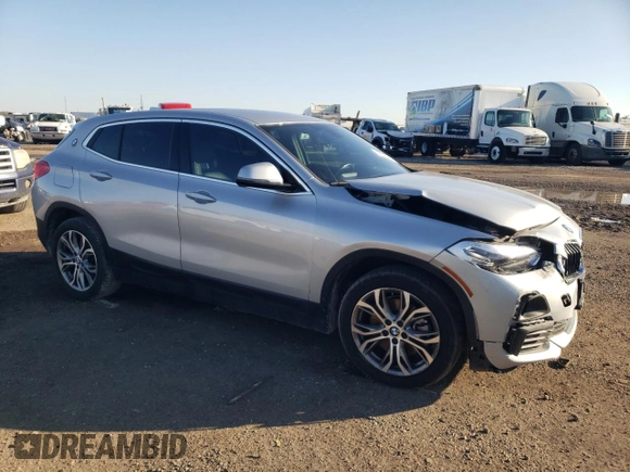 2018 BMW X2 sDrive28i with VIN WBXYJ3C31JEJ84167, listed as a Copart auction lot 45643485 with 63,400 mi miles and Salvage Title. Bid and sale history available at carsss.com. Image 4.