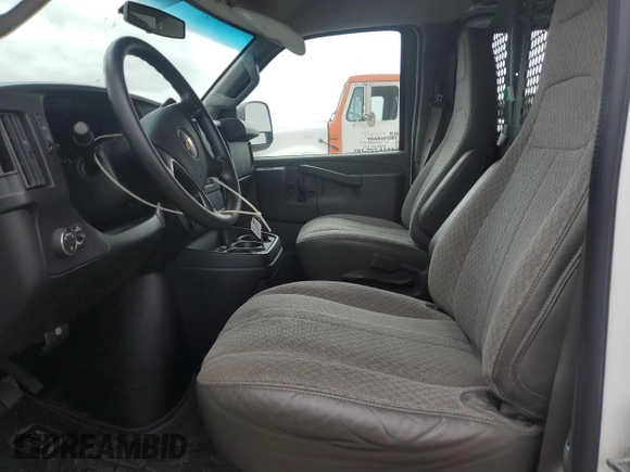 2016 Chevrolet Express Cargo Van with VIN 1GCWGAFGXG1259793, listed as a Copart auction lot 51982765 with 156,295 mi miles and Salvage Title. Bid and sale history available at carsss.com. Image 7.