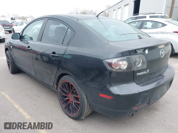 2008 Mazda Mazda3 i Touring Value with VIN JM1BK32G081859691, listed as a IAAI auction lot 41896986 with 277,281 mi miles. Bid and sale history available at carsss.com. Image 3.