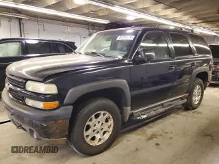 2003 Chevrolet Tahoe LT with VIN 1GNEK13Z73R219433, listed as a Copart auction lot 81755954 with 208,456 mi miles and Clean Title. Bid and sale history available at carsss.com. Image 1.