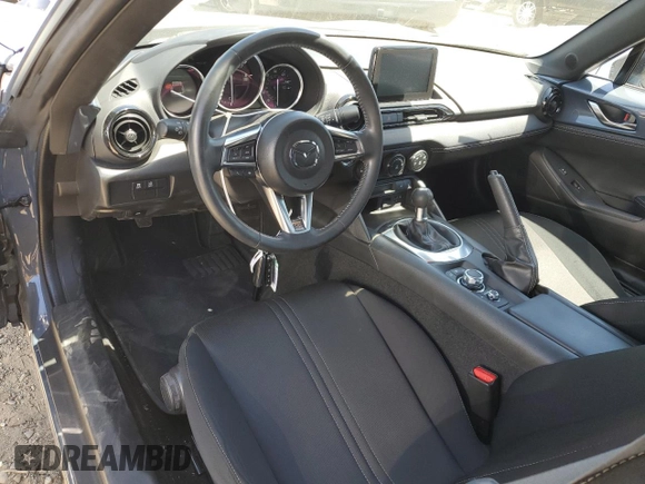 2020 Mazda MX-5 Miata Club with VIN JM1NDAL70L0418572, listed as a Copart auction lot 52884714 with 9,532 mi miles and . Bid and sale history available at DreamBid. Image 8.
