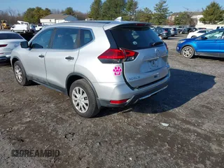 2017 Nissan Rogue SV with VIN 5N1AT2MVXHC781791, listed as a IAAI auction lot 41090989 with 127,870 mi miles. Bid and sale history available at carsss.com. Image 3.