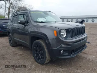 2018 Jeep Renegade Latitude z VIN ZACCJBBBXJPH73509, wystawiony jako IAAI lot #41953610 z przebiegiem 66 467 mil mil oraz . Historia ofert i sprzedaży dostępna na DreamBid. Obrazek 1.