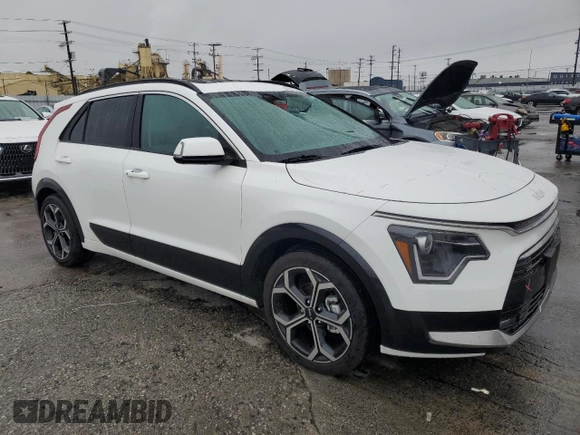 2024 Kia Niro EX Touring with VIN KNDCR3LE2R5178469, listed as a Copart auction lot 44014215 with 13,417 mi miles and Salvage Title. Bid and sale history available at carsss.com. Image 4.