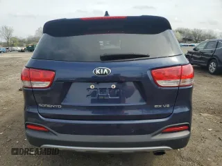 2017 Kia Sorento EX with VIN 5XYPHDA58HG205029, listed as a Copart auction lot 51811395 with 121,705 mi miles and Clean Title. Bid and sale history available at DreamBid. Image 6.