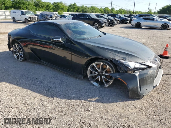 2021 Lexus LC with VIN JTHBP5AY5MA101698, listed as a Copart auction lot 48954355 with 39,483 mi miles and Clean Title. Bid and sale history available at carsss.com. Image 4.