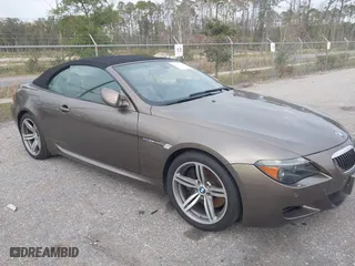 2007 BMW 6 Series M6 with VIN WBSEK93537CY78910, listed as a IAAI auction lot 41177406 with 51,140 mi miles. Bid and sale history available at carsss.com. Image 1.