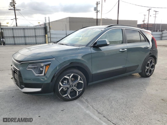 2024 Kia Niro SX Touring with VIN KNDCT3LE6R5128367, listed as a Copart auction lot 44777905 with 27,951 mi miles and Salvage Title. Bid and sale history available at carsss.com. Image 1.