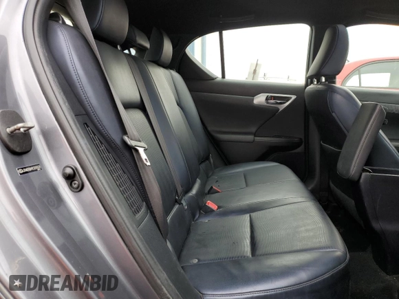 2012 Lexus CT 200h with VIN JTHKD5BH9C2059570, listed as a Copart auction lot 43745135 with 228,222 mi miles and Salvage title. Bid and sale history available at DreamBid. Image 10.