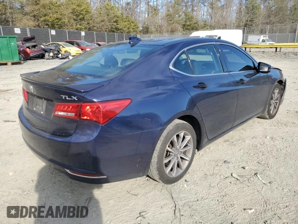 2018 Acura TLX w/Technology Pkg with VIN 19UUB1F58JA010048, listed as a Copart auction lot 46677505 with 70,642 mi miles and Salvage Title. Bid and sale history available at carsss.com. Image 3.