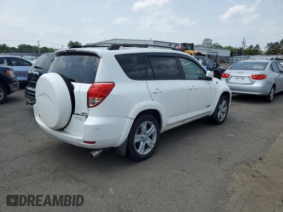 2007 Toyota RAV4 Sport z VIN JTMBK32V575016043, wystawiony jako Copart lot #59909495 z przebiegiem 141 535 mil mil oraz Czysty tytuł • Clean title. Historia ofert i sprzedaży dostępna na DreamBid. Obrazek 3.