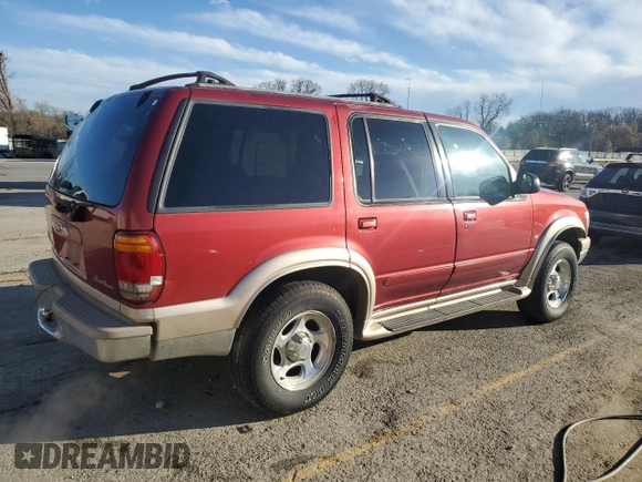 2001 Ford Explorer Eddie Bauer z VIN 1FMZU84P81UB51403, wystawiony jako Copart lot #50098005 z przebiegiem 212 906 mil mil oraz Szkoda całkowita • Salvage title. Historia ofert i sprzedaży dostępna na DreamBid. Obrazek 3.