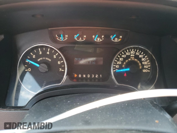 2013 Ford F-150 XL with VIN 1FTFW1ETXDFA61957, listed as a Copart auction lot 46628685 with 186,266 mi miles and Non Repairable. Bid and sale history available at carsss.com. Image 9.
