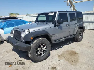 2018 Jeep Wrangler Unlimited Sport S z VIN 1C4BJWDG5JL895842, wystawiony jako Copart lot #53969975 z przebiegiem 66 424 mil mil oraz Szkoda całkowita • Salvage title. Historia ofert i sprzedaży dostępna na DreamBid. Obrazek 1.