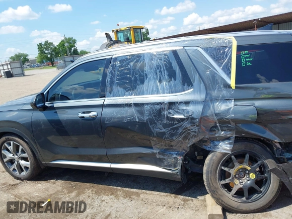 2021 Hyundai Palisade SEL z VIN KM8R4DHE2MU184984, wystawiony jako IAAI lot #42221108 z przebiegiem 107 960 mil mil oraz . Historia ofert i sprzedaży dostępna na DreamBid. Obrazek 15.