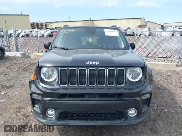2019 Jeep Renegade Latitude with VIN ZACNJBBB2KPK15600, listed as a IAAI auction lot 42021625 with 69,640 mi miles and . Bid and sale history available at DreamBid. Image 12.