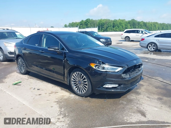 2017 Ford Fusion SE with VIN 3FA6P0T94HR321704, listed as a IAAI auction lot 42253691 with 129,115 mi miles and . Bid and sale history available at DreamBid. Image 1.