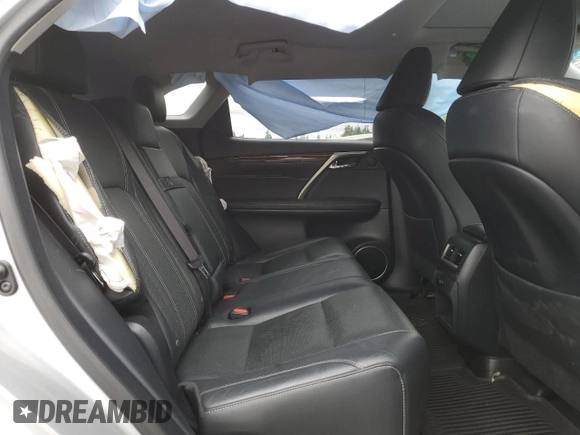 2016 Lexus RX 350 with VIN JTJBZMCA5G2005796, listed as a Copart auction lot 64453905 with 69,784 mi miles and Salvage title. Bid and sale history available at DreamBid. Image 11.
