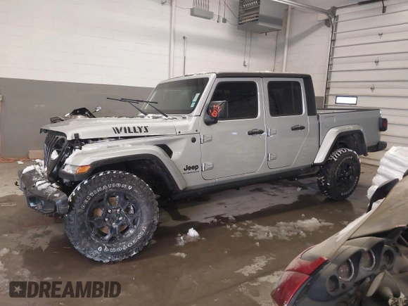 2023 Jeep Gladiator Sport S с VIN 1C6HJTAG1PL558131, выставлен на аукционе IAAI как лот 41252271 с пробегом 42 582 миль миль и . История ставок и продаж доступна на DreamBid. Изображение 15.