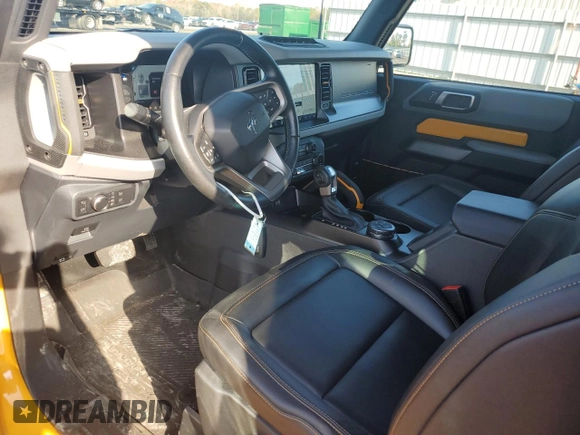 2022 Ford Bronco with VIN 1FMDE5CPXNLA84807, listed as a Copart auction lot 79506224 with 18,470 mi miles and Salvage title. Bid and sale history available at DreamBid. Image 8.