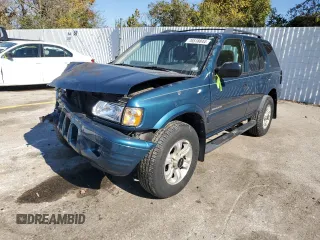 2001 Isuzu Rodeo S with VIN 4S2DM58W914301991, listed as a Copart auction lot 76518844 with 165,789 mi miles and Salvage Title. Bid and sale history available at carsss.com. Image 1.