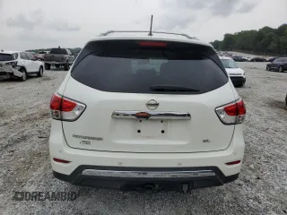 2015 Nissan Pathfinder SL with VIN 5N1AR2MN2FC677002, listed as a Copart auction lot 55322355 with Not provided miles and Salvage title. Bid and sale history available at DreamBid. Image 6.