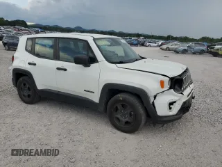 2020 Jeep Renegade Sport с VIN ZACNJAAB2LPL02782, выставлен на аукционе Copart как лот 61245545 с пробегом 51 009 миль миль и Списание • Salvage title. История ставок и продаж доступна на DreamBid. Изображение 4.