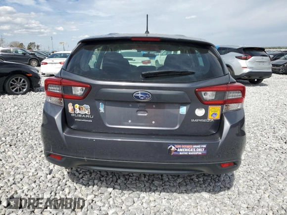 2020 Subaru Impreza with VIN 4S3GTAB66L3715770, listed as a Copart auction lot 50997615 with 39,001 mi miles and Salvage title. Bid and sale history available at DreamBid. Image 6.