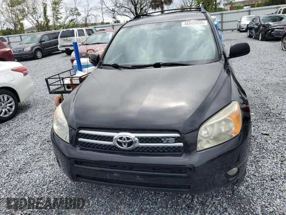 2006 Toyota RAV4 Limited with VIN JTMBK31V565007455, listed as a Copart auction lot 48608835 with 182,488 mi miles and Clean Title. Bid and sale history available at carsss.com. Image 5.