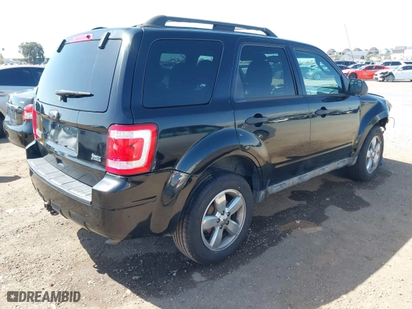 2010 Ford Escape XLT with VIN 1FMCU0DG6AKB52973, listed as a IAAI auction lot 41966024 with 137,774 mi miles. Bid and sale history available at carsss.com. Image 4.
