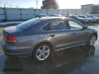 2013 Volkswagen Passat SEL Premium with VIN 1VWCM7A32DC146405, listed as a Copart auction lot 43192015 with 131,211 mi miles and Clean Title. Bid and sale history available at carsss.com. Image 3.