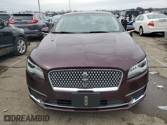 2017 Lincoln MKZ Select with VIN 3LN6L5D94HR664199, listed as a Copart auction lot 46431835 with 86,116 mi miles and Salvage title. Bid and sale history available at DreamBid. Image 5.