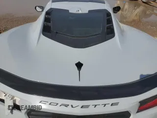 2024 Chevrolet Corvette 1LT with VIN 1G1YA2D46R5109841, listed as a Copart auction lot 43243585 with 7,840 mi miles and Salvage title. Bid and sale history available at DreamBid. Image 10.