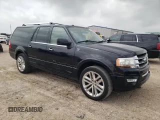 2016 Ford Expedition Max Limited with VIN 1FMJK2AT6GEF12731, listed as a Copart auction lot 54568885 with 183,644 mi miles and Salvage Title. Bid and sale history available at DreamBid. Image 4.