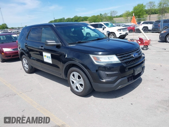2016 Ford Police Interceptor Utility z VIN 1FM5K8AR2GGB07317, wystawiony jako IAAI lot #42337310 z przebiegiem 166 786 mil mil oraz . Historia ofert i sprzedaży dostępna na DreamBid. Obrazek 1.