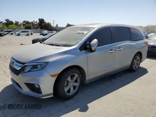 2020 Honda Odyssey EX-L с VIN 5FNRL6H74LB026822, выставлен на аукционе Copart как лот 55346495 с пробегом 40 865 миль миль и Списание • Salvage title. История ставок и продаж доступна на DreamBid. Изображение 1.