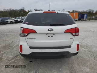 2015 Kia Sorento LX with VIN 5XYKT4A63FG652270, listed as a Copart auction lot 80194474 with 202,765 mi miles and Non Repairable. Bid and sale history available at DreamBid. Image 6.